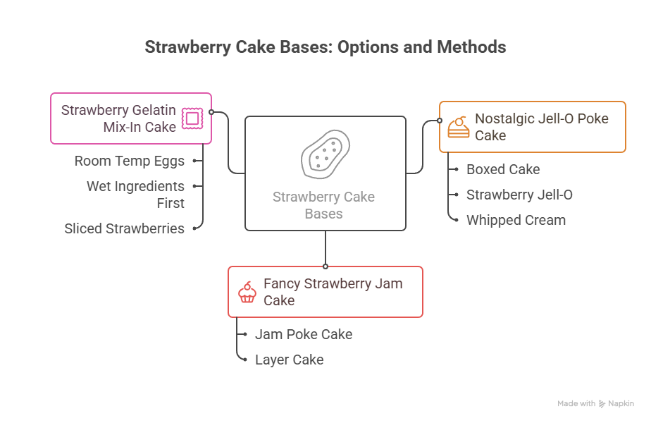 strawberry jelly cake recipe