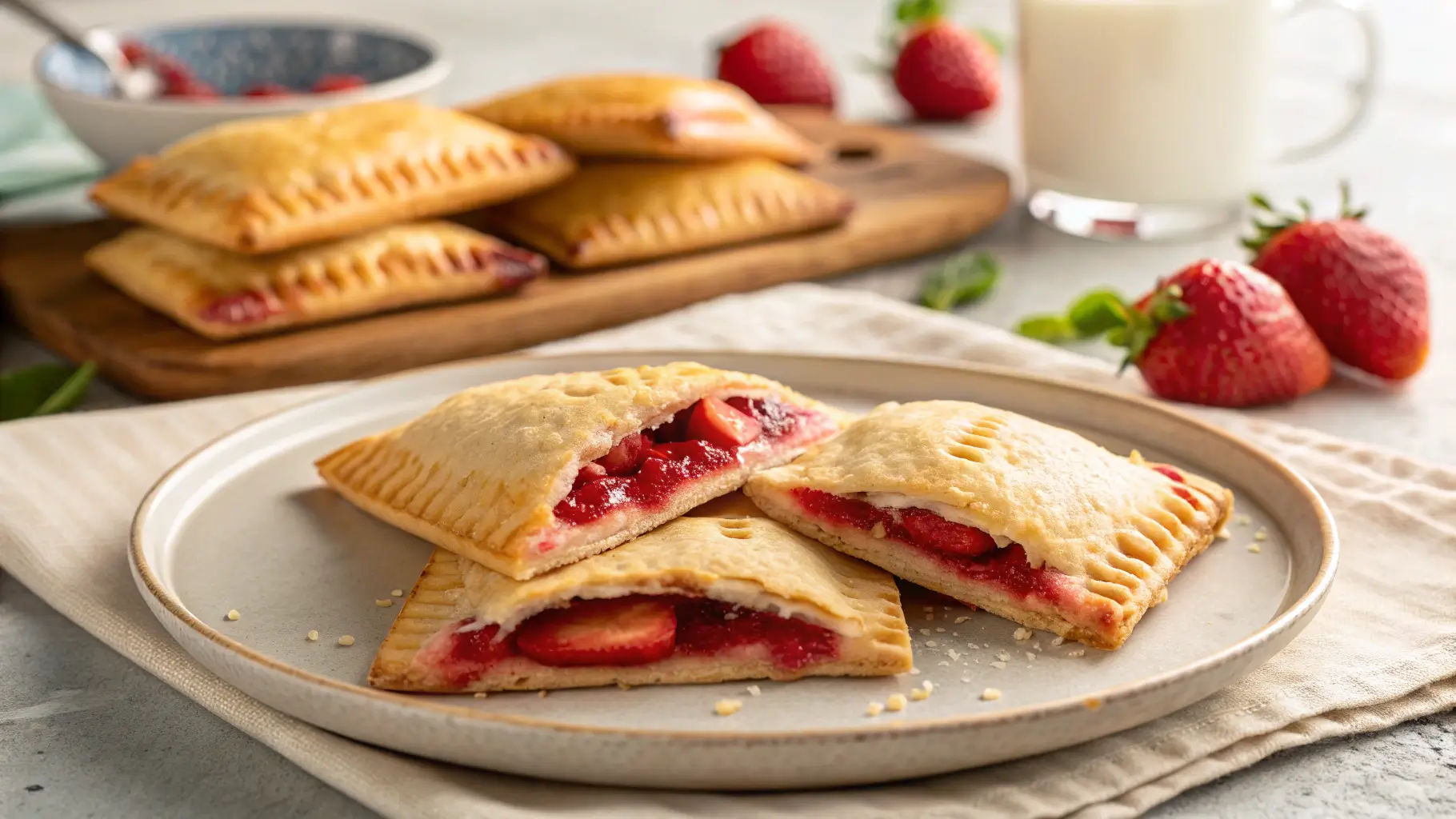 Homemade Strawberry Pop Tarts