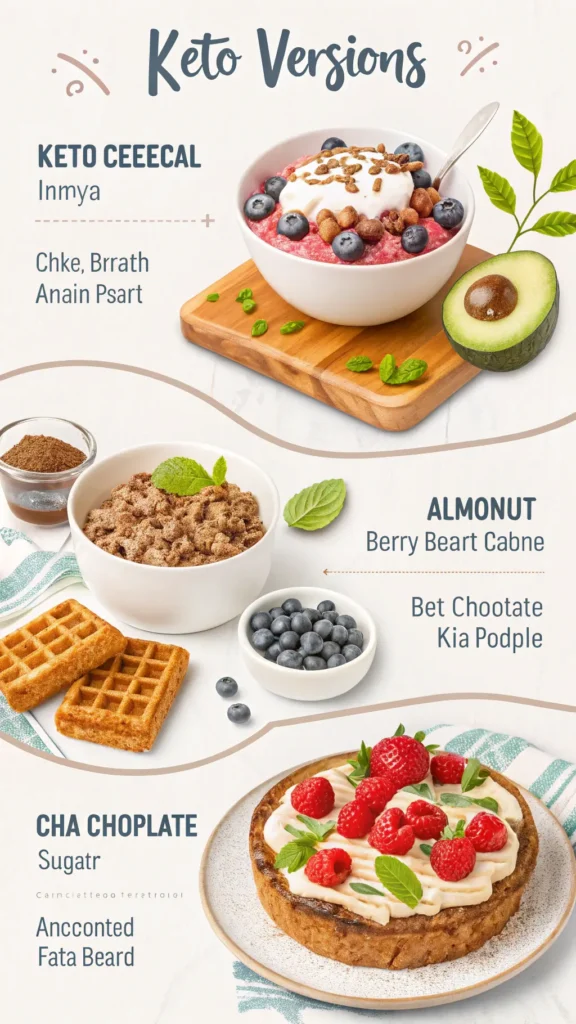 Egg-Free Keto Breakfasts